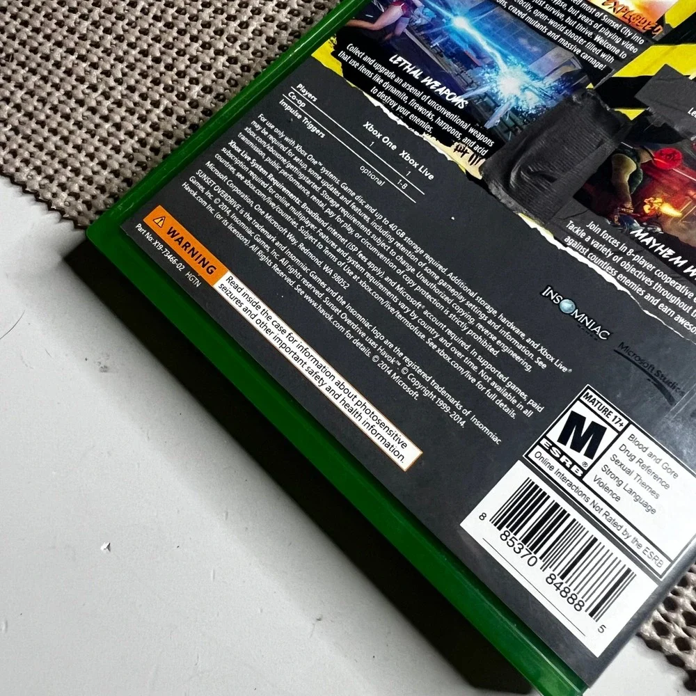 Sunset Overdrive Xbox One Microsoft Studios Insomniac Games Action Shooter